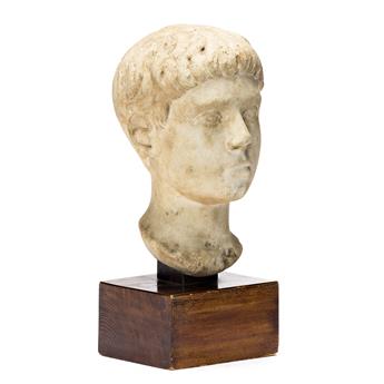 ROMAN BUST OF A YOUTH Head of A Boy.